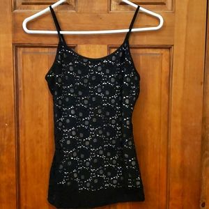Fitted Lace Tank